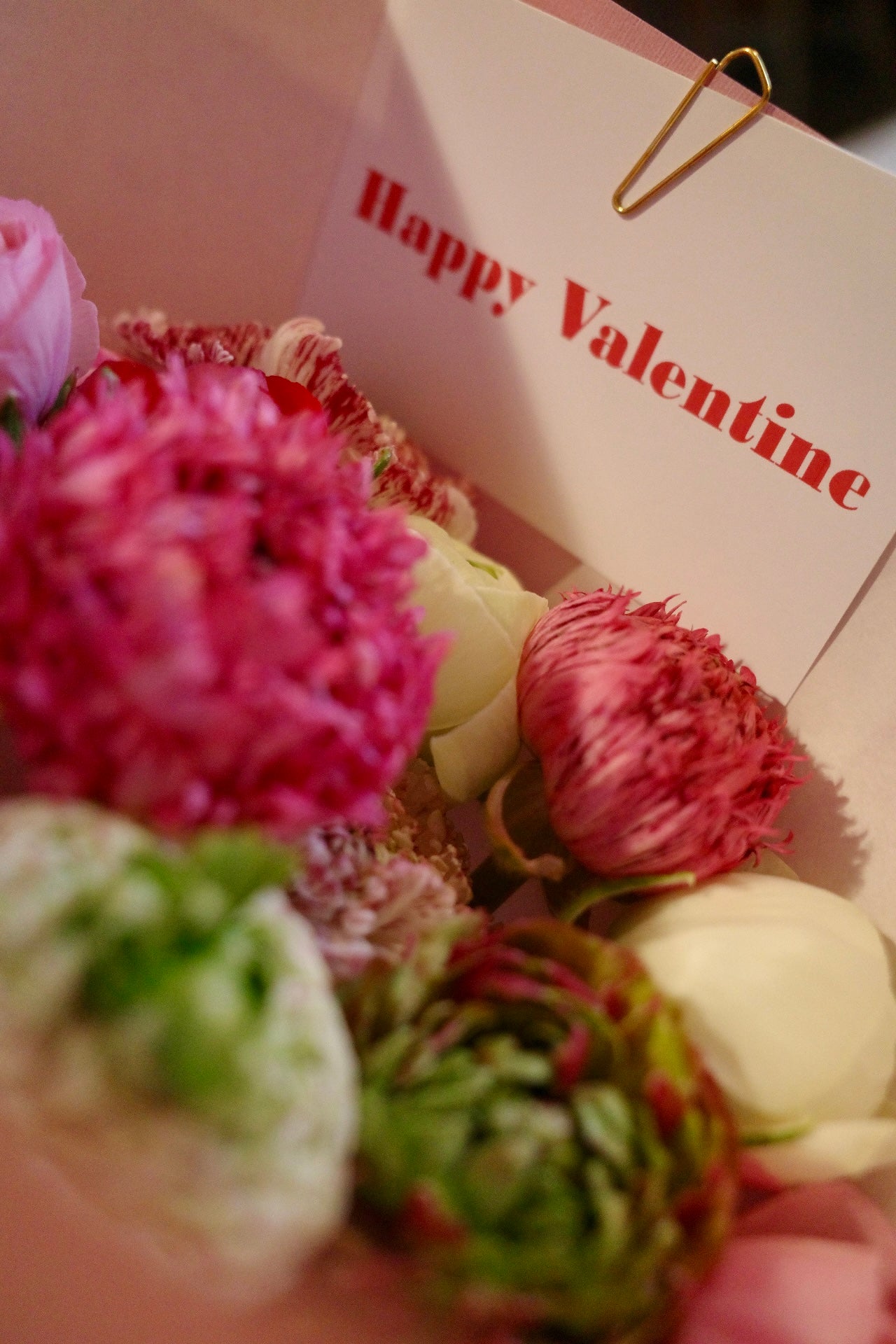 バレンタインブーケ