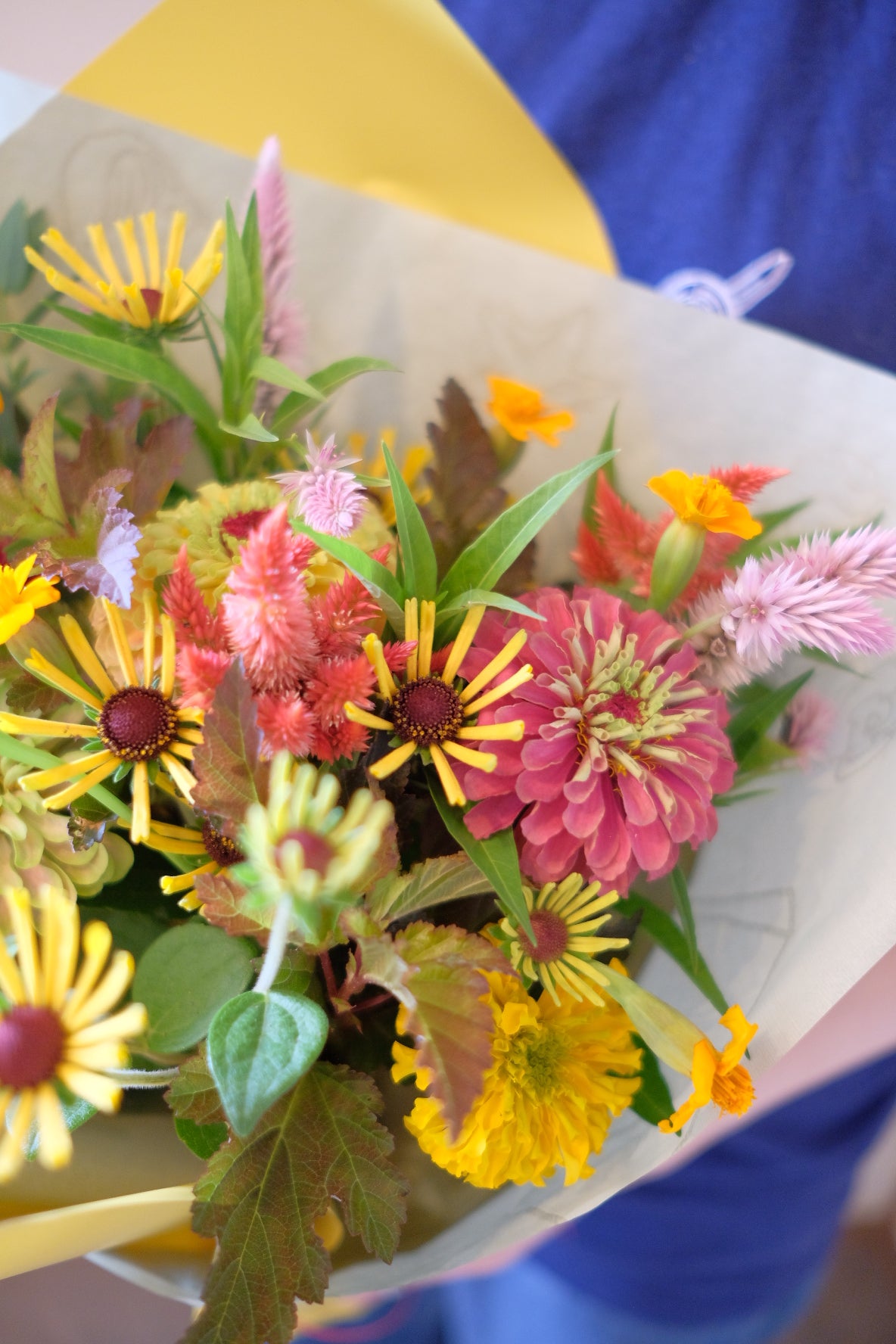 敬老の日に贈る花束